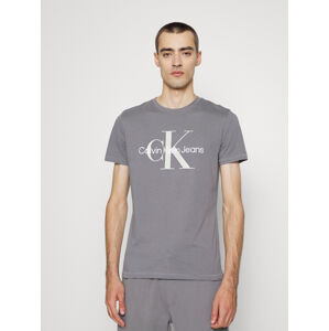 Calvin Klein pánské šedé tričko - XL (PTP)